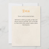 フレンドギビングの招待状 招待状 (裏面)