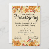 フレンドギビングへの招待 招待状 (正面/裏面)
