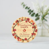 フレンドギビングペーパー 招待状 (スタンド正面)