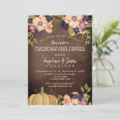 フレンドギビング・サンクスギビング・ディナー 招待状 (スタンド正面)