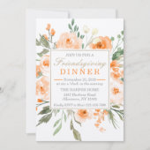 フレンドギビング ディナーパーティー 招待状 (正面)