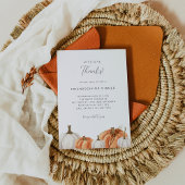 フレンドギビング・ディナー招待状 招待状