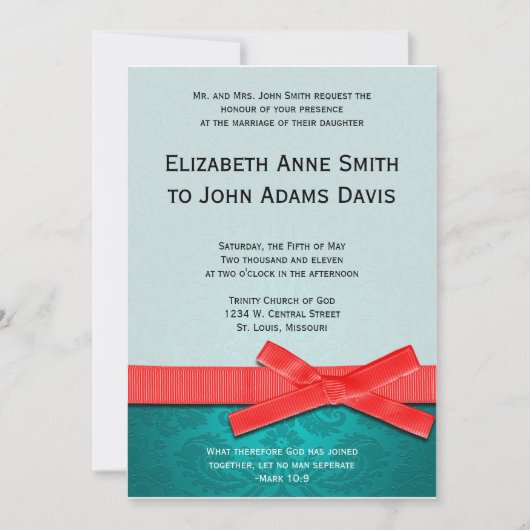 フレンドコレクション結婚式招待状 招待状 (正面)