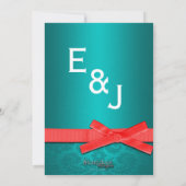 フレンドコレクション結婚式招待状 招待状 (裏面)