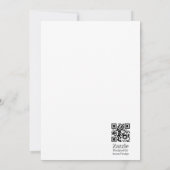 フレンドサンキューカード 招待状 (裏面)