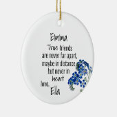 フレンドシッパーソナライズされたプセラミックオーナメント セラミックオーナメント (右)
