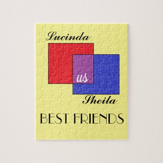 フレンドシップつながりジグソーパズル ジグソーパズル (縦)