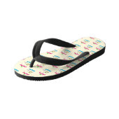 フレンドシップキャットの甘さJuly Doodle 30友人 キッズビーチサンダル (アングル)