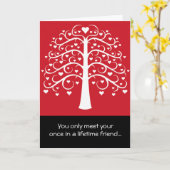 フレンドシップグリーティングカード カード (黄色い花)