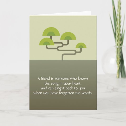 フレンドシップグリーティングカード カード (正面)