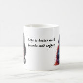 フレンドシップコーヒーマグ モーフィングマグカップ (中央)