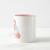 フレンドシップコーヒーマグ – Besties Forever ツートーンマグカップ (中央)