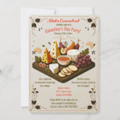 フレンドシップシャルキュテリーボードガランティーヌデイパーティー 招待状 (正面)