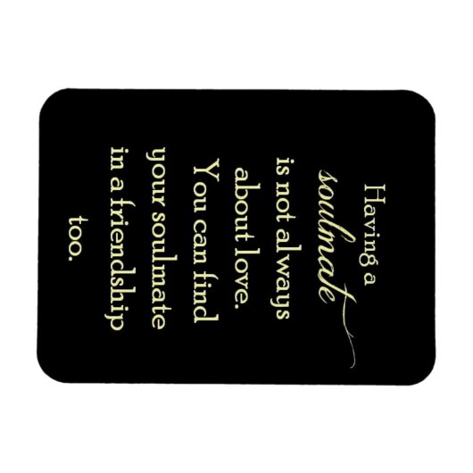 フレンドシップスールメート引用文式ことわざTRU マグネット (横)