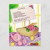 フレンドシップティー感動的ポストカード ポストカード (正面)