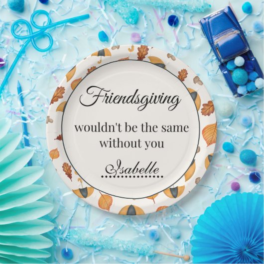 フレンドシップディナーホリデーパーティー食器ボホ ペーパープレート (パーティー)