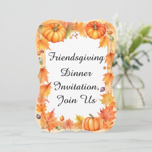 フレンドシップディナー招待状、参加 招待状 (スタンド正面)