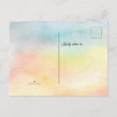 フレンドシップディナー インビテーションポストカード (裏面)