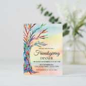 フレンドシップディナー インビテーションポストカード (スタンド正面)