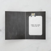 フレンドシップデイジーオンchalkboard カード (内部)