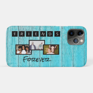 フレンドシップデーパーソナライズされたテンプレート写真コラージュ iPhone 11 PROケース