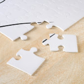 フレンドシップピンキープロミミニマルスラインアートカワイト ジグソーパズル (側面)