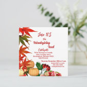 フレンドシップフィースト秋パンプキンオータムベリー 招待状 (スタンド正面)