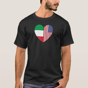 フレンドシップフォーエバーアメリカとイタリア Tシャツ