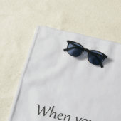 フレンドシップフレンズ引用文動物引用文アート ビーチタオル (インサイチュ)