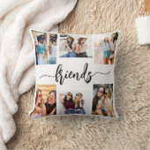 フレンドシップフレンド6 Photo Collage Keepsake Gift クッション (ブランケット)