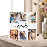 フレンドシップフレンド6 Photo Collage Keepsake Gift フォトプラーク<br><div class="desc">友情祝友達との友情6 Photo Collage Keepsakeギフトプラーク。このプラパーソナライズされたークは、6枚の大切な写真のコラージュを美しくアレンジし、忘れられない瞬間を捉えている。素材を使高品質ったデザインで、机や棚、壁に飾るのに最適。心のこもったデザインは愛情のあるtouchを加え、誕生日や休日や単なる理由に理想的な贈り物にする。この記念碑は、あなたの友人との特別な絆を尊重し祝て、あなたの思い出は一生続く。</div>