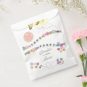 フレンドシップブレスレットガールジュエリーバースデーパーティー フェイバーバッグ (封をした状態)