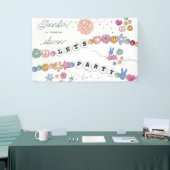 フレンドシップブレスレットガールジュエリーバースデーパーティー 横断幕 (トレードショー)