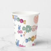 フレンドシップブレスレットガールジュエリーバースデーパーティー 紙コップ (右)