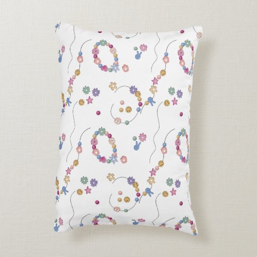 フレンドシップブレスレットガールジュエリーパターン アクセントクッション (裏面(縦))