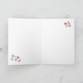 フレンドシップブレスレットガールジュエリーパターン カード (内部)