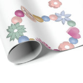 フレンドシップブレスレットガールジュエリーパターン ラッピングペーパー (ロールコーナー)