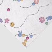 フレンドシップブレスレットガールジュエリーパターン 薄葉紙 (詳細)