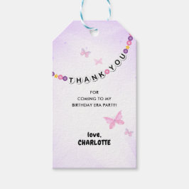 フレンドシップブレスレットガールズ誕生日エラサンキュー ギフトタグ