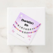 フレンドシップブレスレットガールズ誕生日エラパーティー フェイバータグ (インサイチュ)