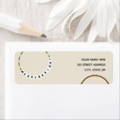 フレンドシップブレスレメリーットと明るいクリスマス ラベル (インサイチュ)