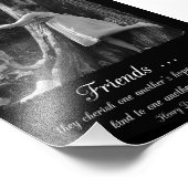 フレンドシップヘンリーDavid Thoreau引用文フォトプリント フォトプリント (角)