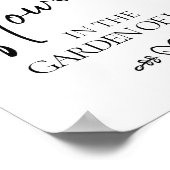 フレンドシップポスター、美しいシックな友人の引用文アート ポスター (角)