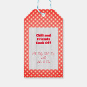 フレンドシップポルトラックチリ調理師オフサンクスギビング ギフトタグ (裏面)