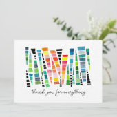 フレンドシップレインボーウォーターカラーシャード サンキューカード (スタンド正面)