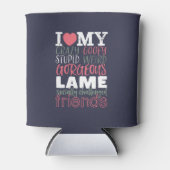 フレンドシップ最高の引用文フレンズBFF 缶クーラー (正面)