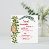 フレンドシップ秋秋のグリーン葉ズカボチャInv 招待状 (スタンド正面)