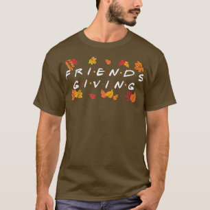 フレンドシップ秋秋の友人&家族の感謝祭 Tシャツ