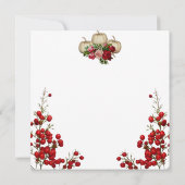 フレンドシップ秋秋カボチャバラズベリー 招待状 (裏面)