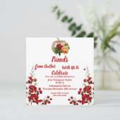 フレンドシップ秋秋カボチャバラレッドベリー 招待状 (スタンド正面)